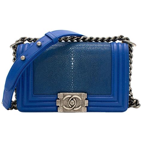 chanel le boy electric blue|Chanel bag for sale.